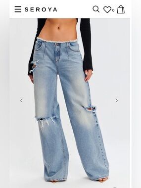 SER.O.YA ASTON WIDE LEG JEAN